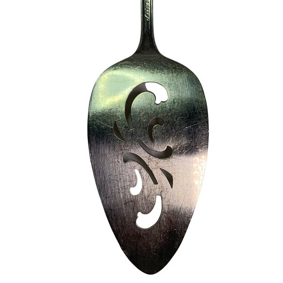 Vintage 1956 International Silver Tulip Pattern Pie Cake Server Serving Piece - Picture 8 of 8